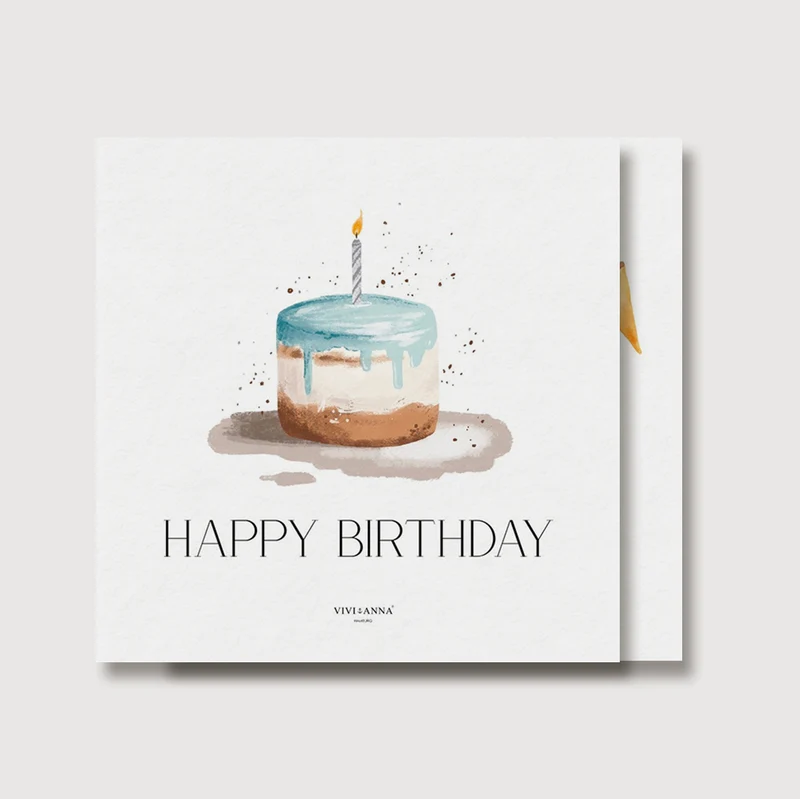 Grußkarte zum Geburtstag
