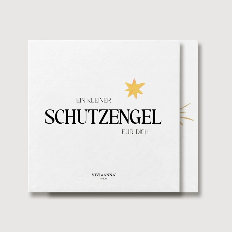 Grußkarte Schutzengel