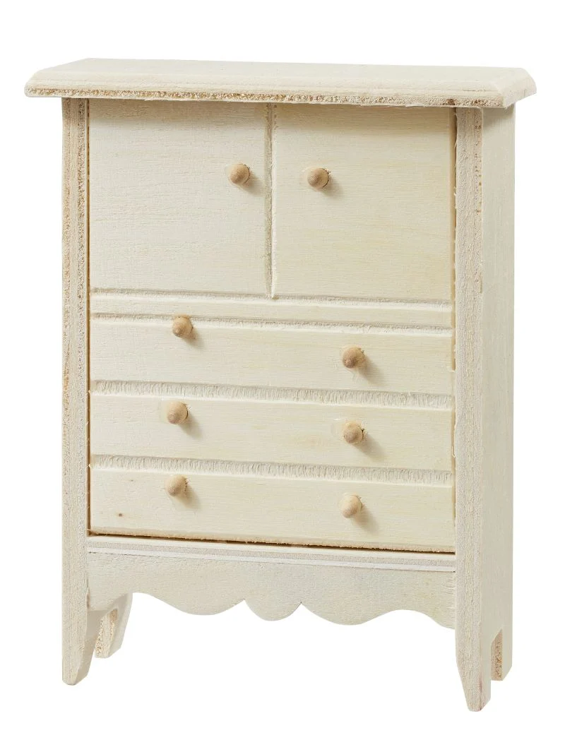 Hohe Kommode Miniatur Schrank II