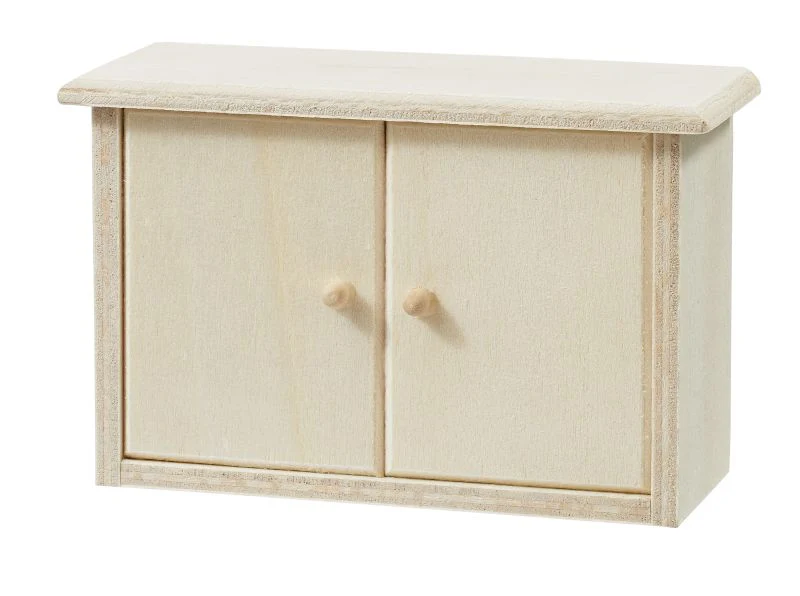 Miniatur Hängeschrank aus Holz