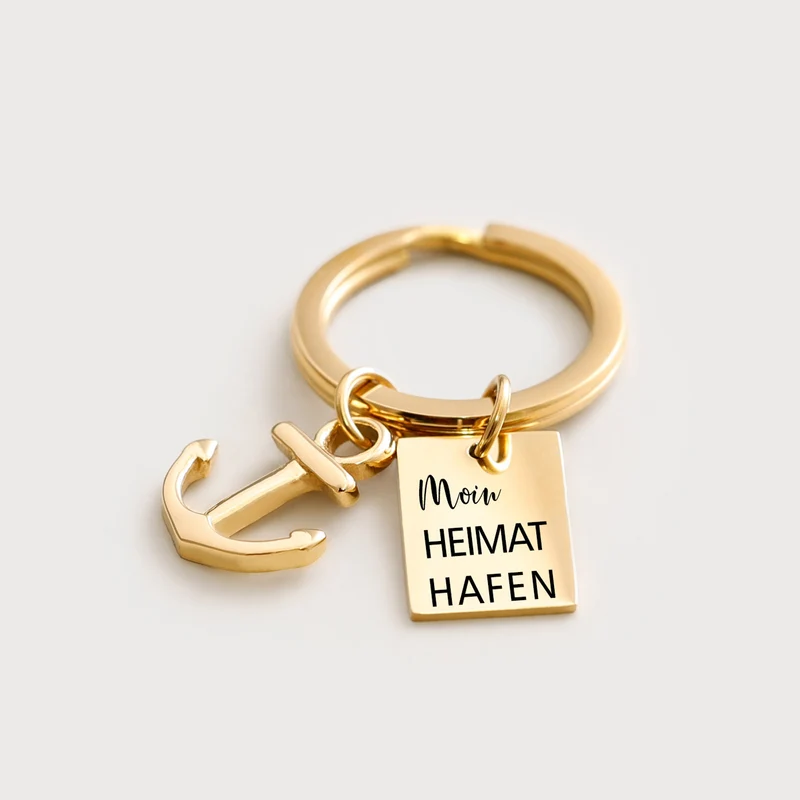 Anker Schlüsselring - Heimathafen Schlüsselbund