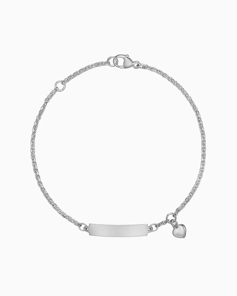 Gravurarmband Gravurplatte Herz