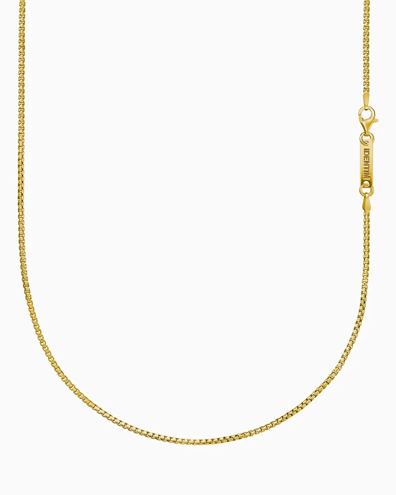 Venezianerkette 925 Silber 18 Karat Vergoldet 2,00mm