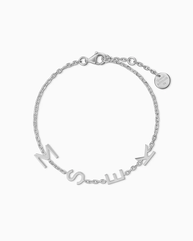 Buchstaben Armband