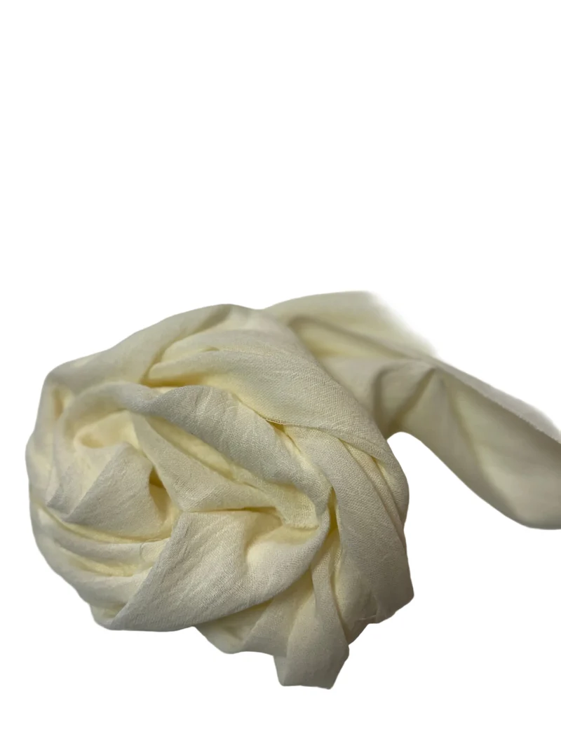 Musselin Stoff als Meterware – vielseitiger Deko- & Bastelstoff in verschiedenen Farben