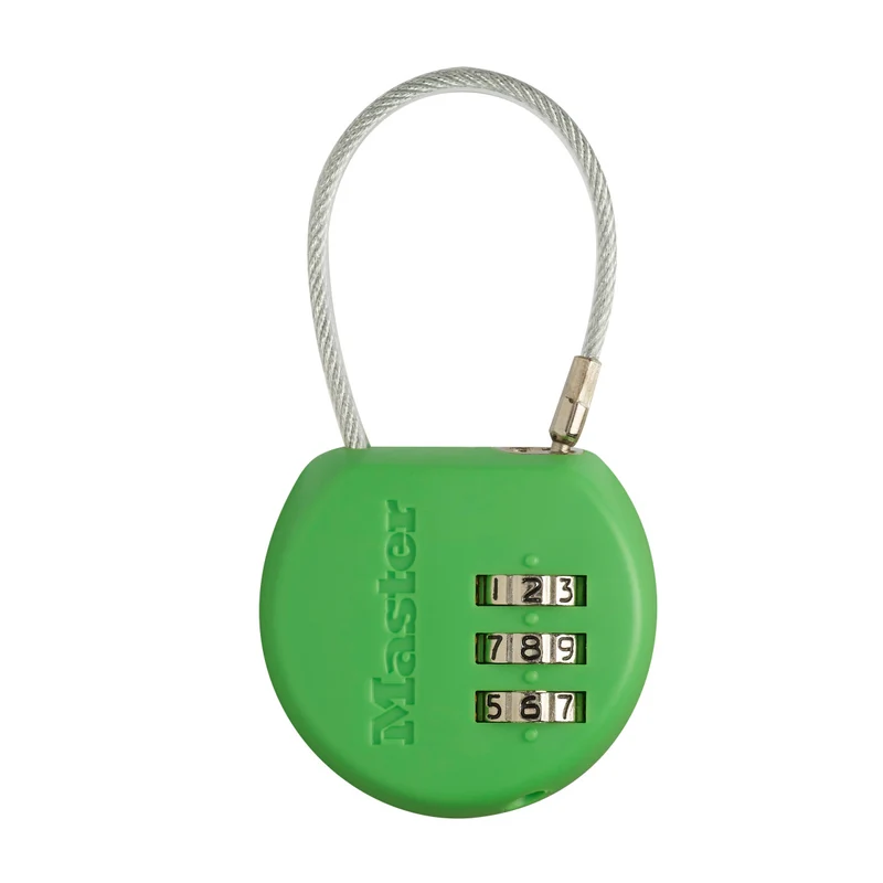 42mm set your own combination address padlock; assorted colours