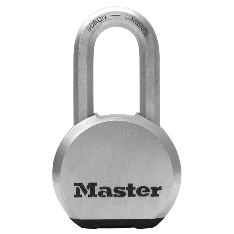 64mm wide Excell® solid steel body padlock with 51mm long shackle