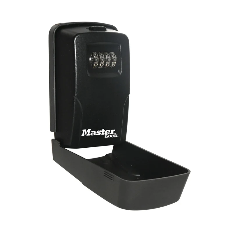 Select access key lock box features a 84mm wide Aluminium body