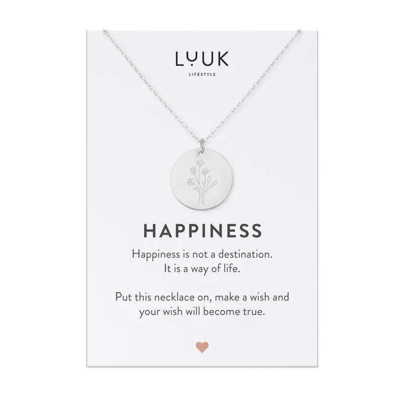 Kette Blume Coin