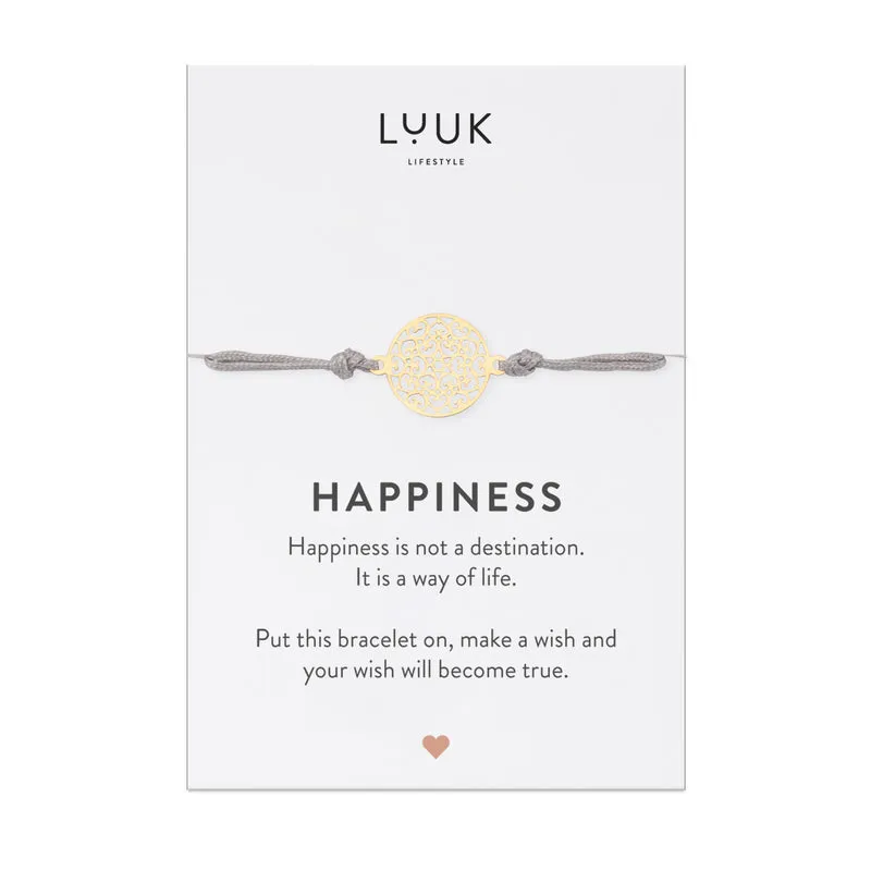 Seidenarmband Lebensblume