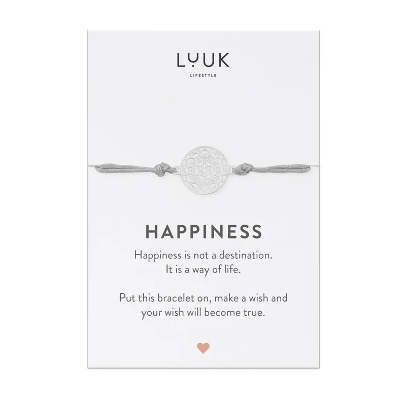Seidenarmband Lebensblume