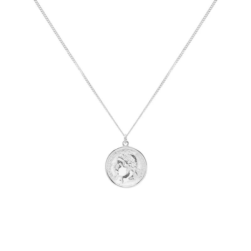 Menta Coin Silberkette