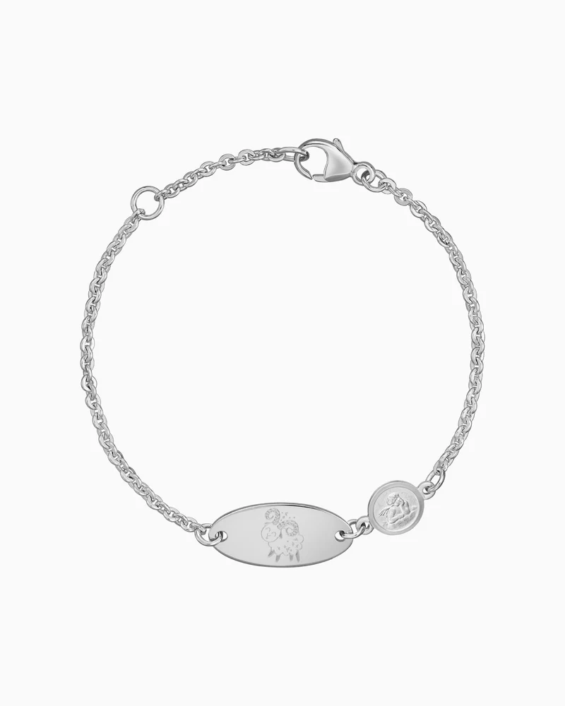 Sternzeichen Gravurarmband Gravurplatte Schutzengel