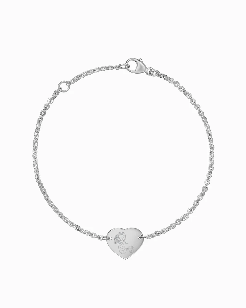 Kindersymbole Gravurarmband Gravurplatte Herz