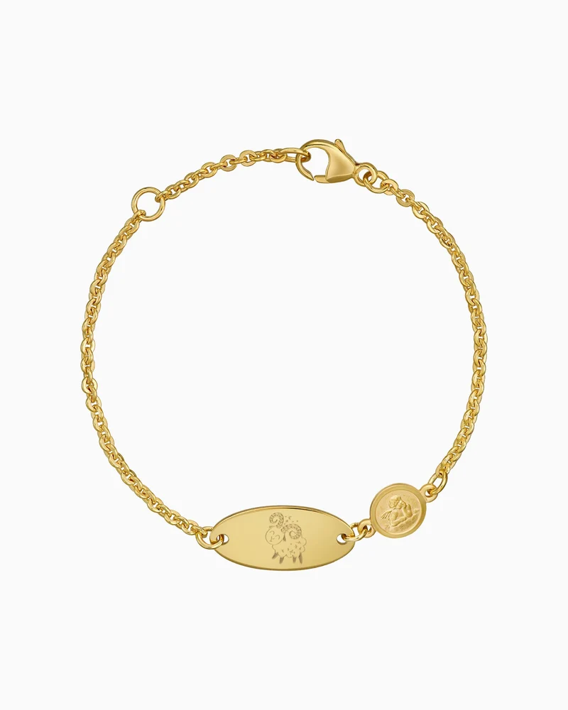 Sternzeichen Gravurarmband Gravurplatte Schutzengel