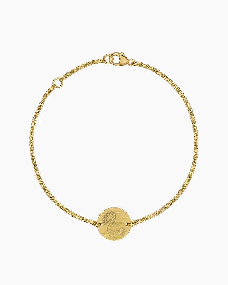 Kindersymbole Gravurarmband Gravurplatte Rund