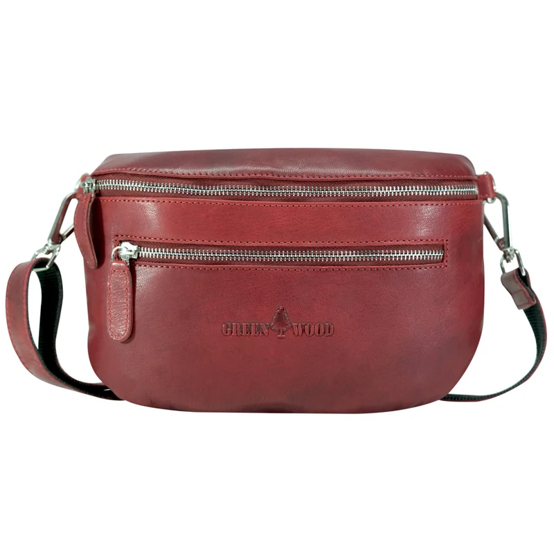 Svala Bauchtasche Gürteltasche Damen Leder Crossbody Herren
