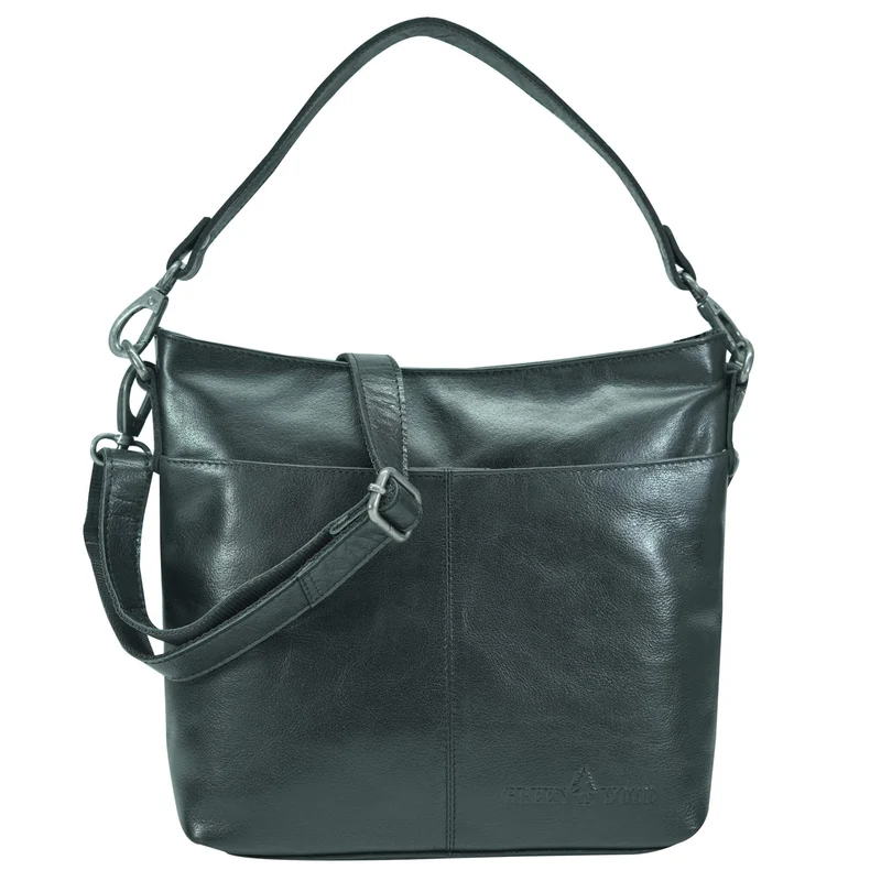 Lisa Handtasche Crossbody Leder Klein mit Austauschbaren Riemen
