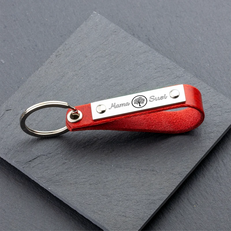 Schlüsselanhänger Mama Personalisiert mit Name und Symbol
