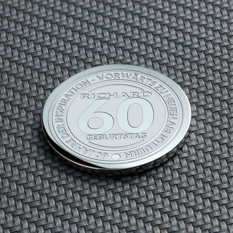 Das perfekte Geschenk zum 60. Geburtstag: Eine personalisierte Münze