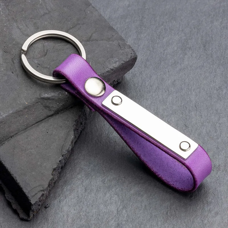 Leder Schlüsselanhänger mit Gravur: Das perfekte Geschenk