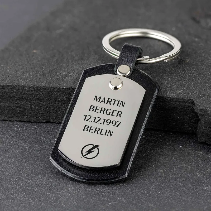 Personalisierter Schlüsselanhänger mit Gravur: Ein Geschenk von Herzen