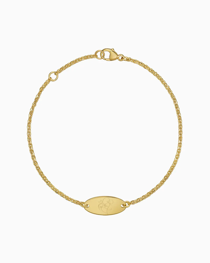 Bild/Grafik Upload Gravurarmband Gravurplatte Oval
