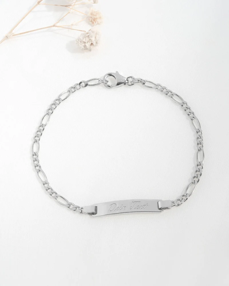 Gravurarmband Gravurplatte