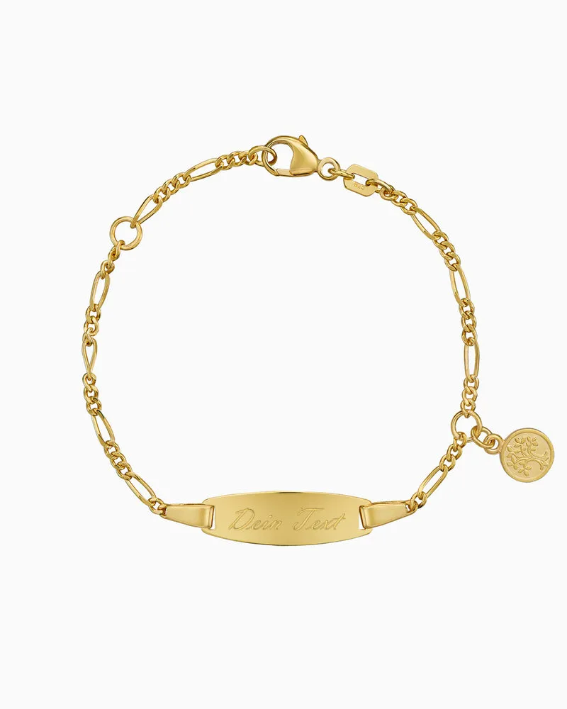 Gravurarmband Gravurplatte Lebensbaum