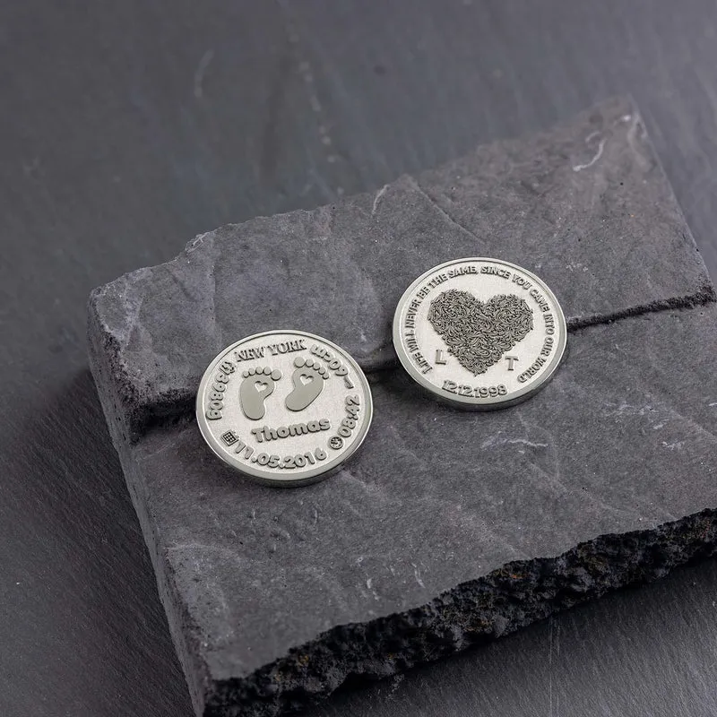Das perfekte Geschenk für frischgebackene Mama: Personalisierte Gedenkmünze