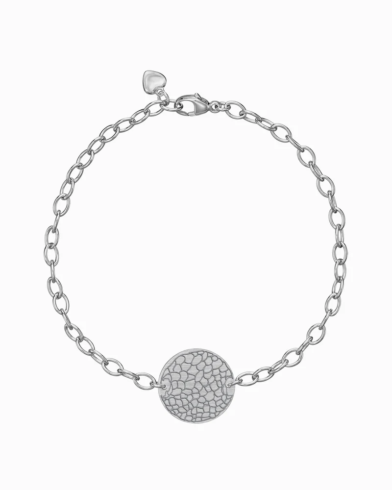 Nasenabdruck Gravurarmband Gravurplatte Rund
