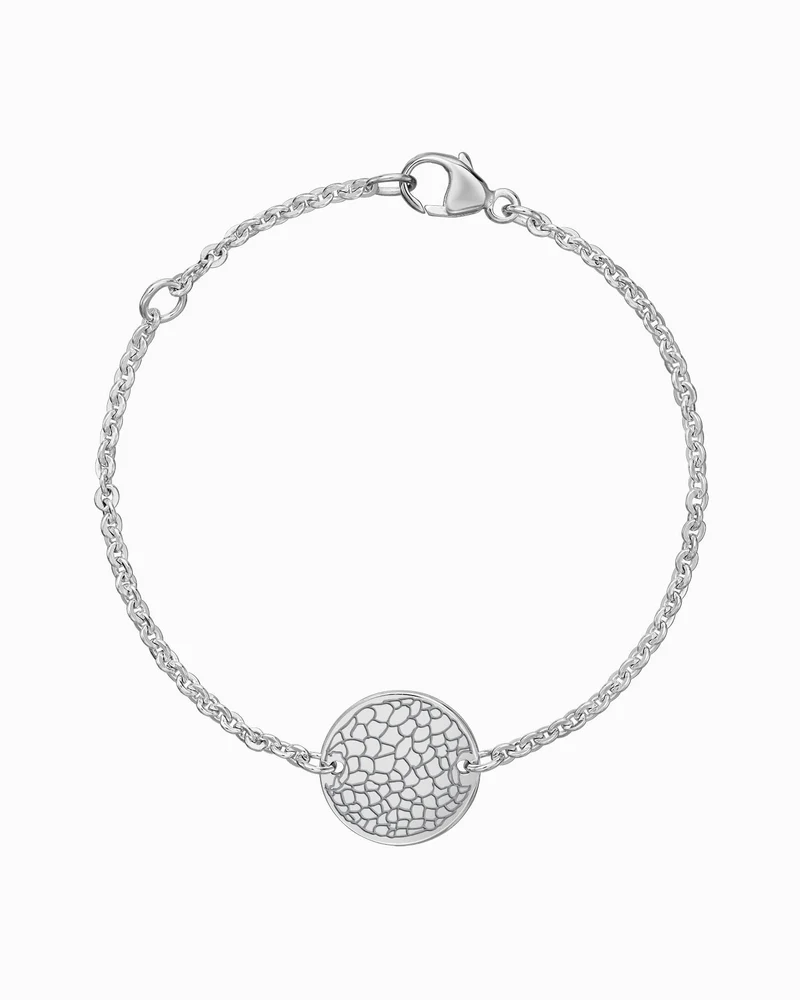 Nasenabdruck Gravurarmband Gravurplatte Rund