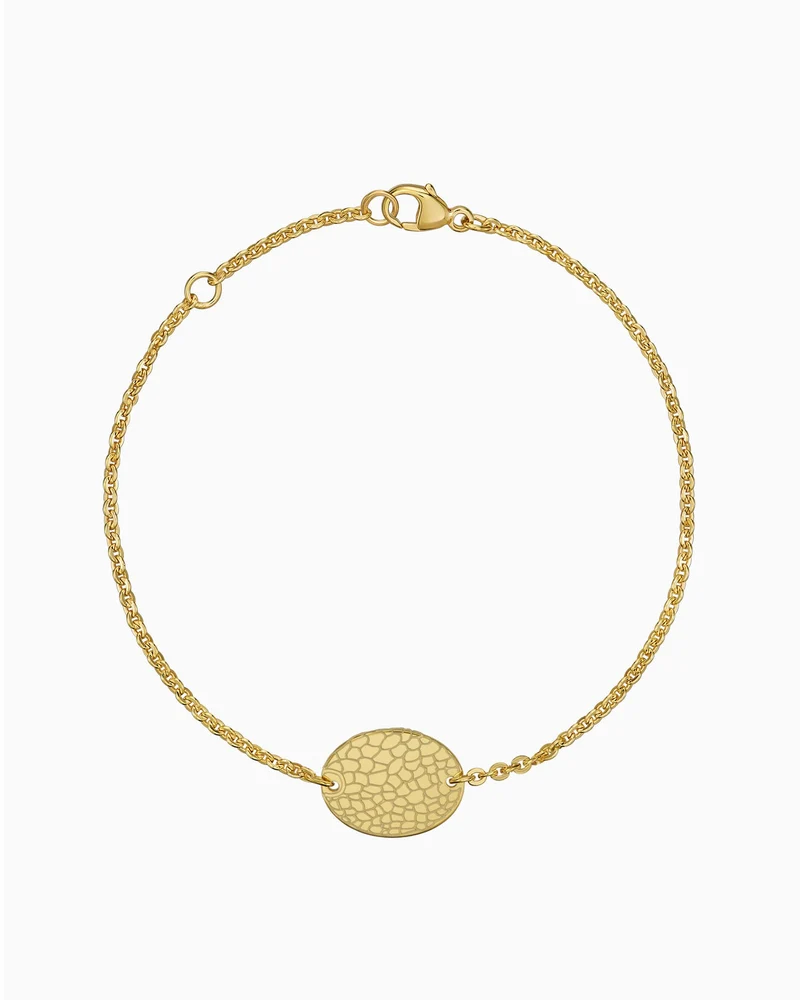 Nasenabdruck Gravurarmband Gravurplatte Oval