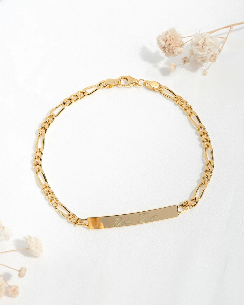 Gravurarmband Gravurplatte