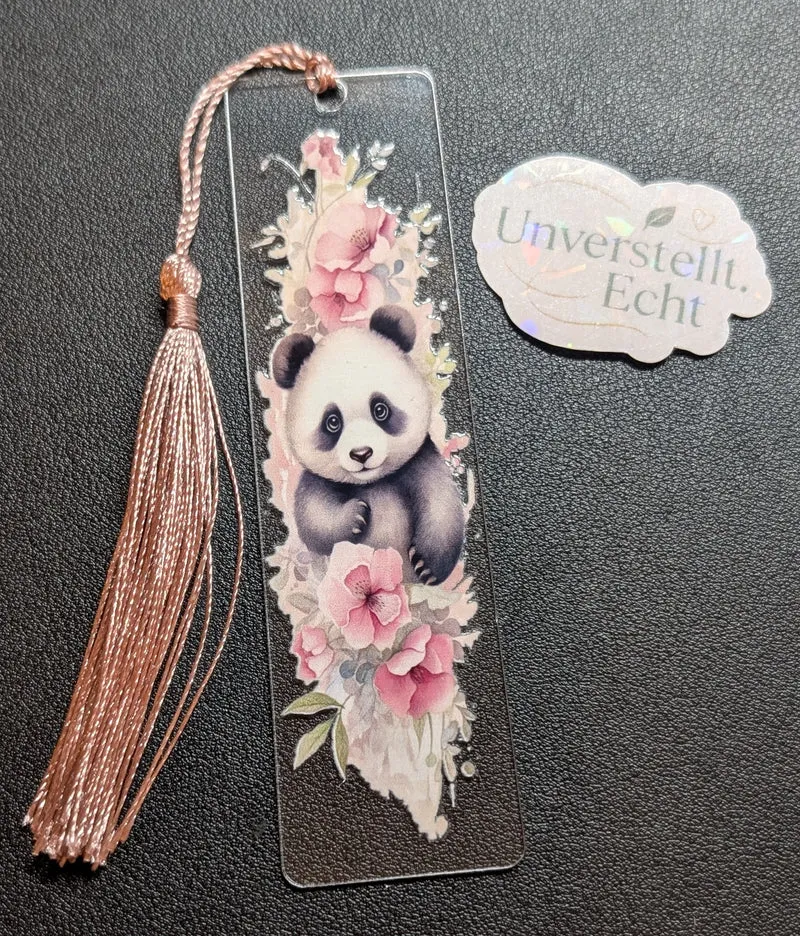 Lesezeichen mit Tieren – UV-DTF veredelt ✨