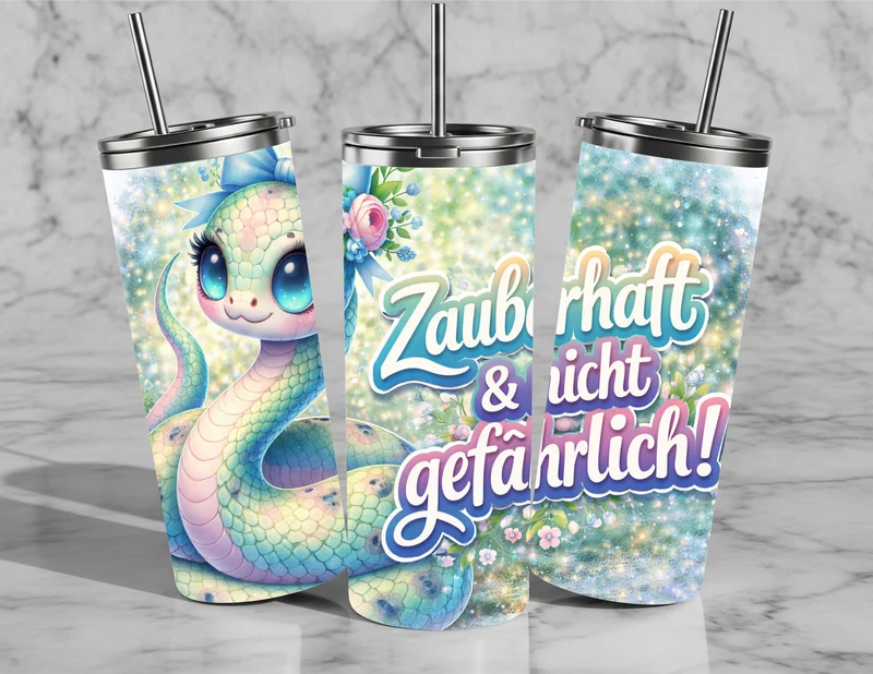 Sublimierter Tumbler – verschiedene Motive
