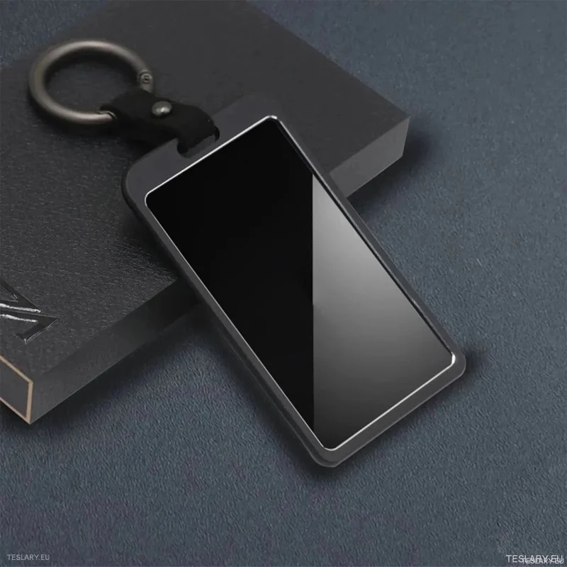 Schlüsseletui aus Aluminiumlegierung für Tesla 3/Y RFID-Schlüsselkarten