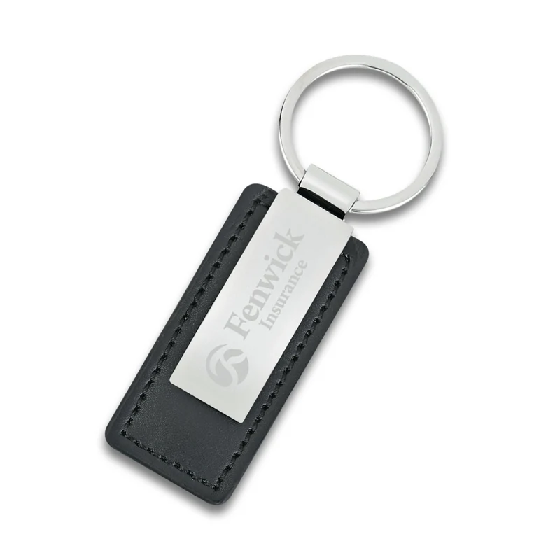 Leatherette Key Ring