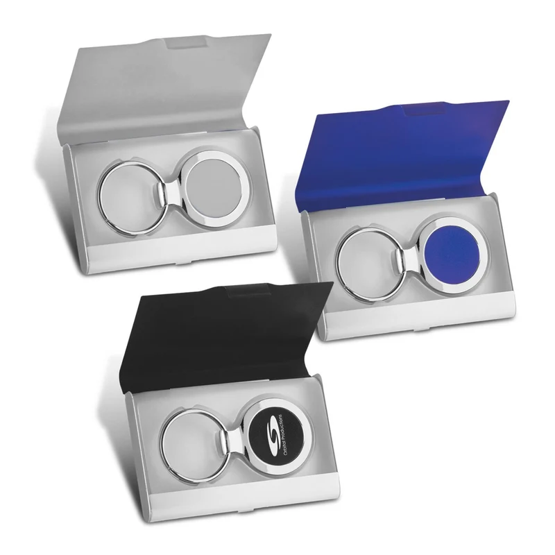 Key Ring and Business Card Holder