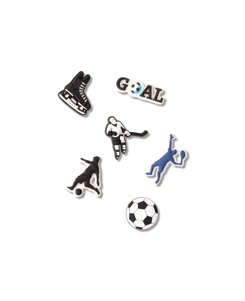 Charms,Silikon, Sport, 6 Stk., BPA frei