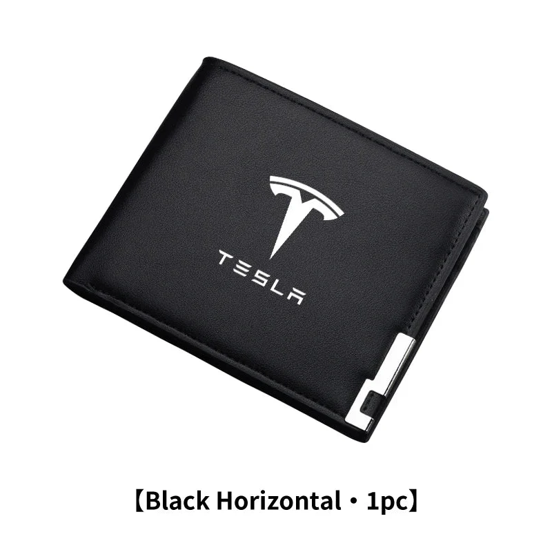 Luxuriöses Führerschein- und Kartenpaket aus Leder mit Brieftasche für Tesla Model 3 SYX