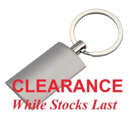 SILVER PILLOW KEY RING
