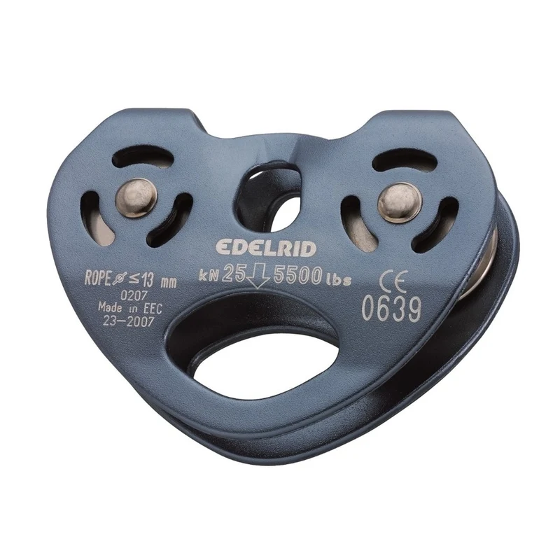 Rail zipline pulley