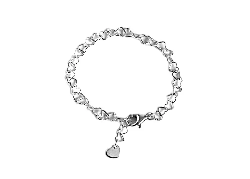 GLÜCKSHERZ Arm/Fusskettchen Mini
