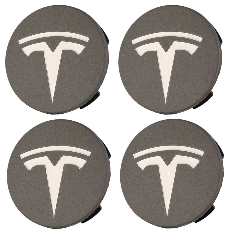 Tesla Hub Caps | Grey