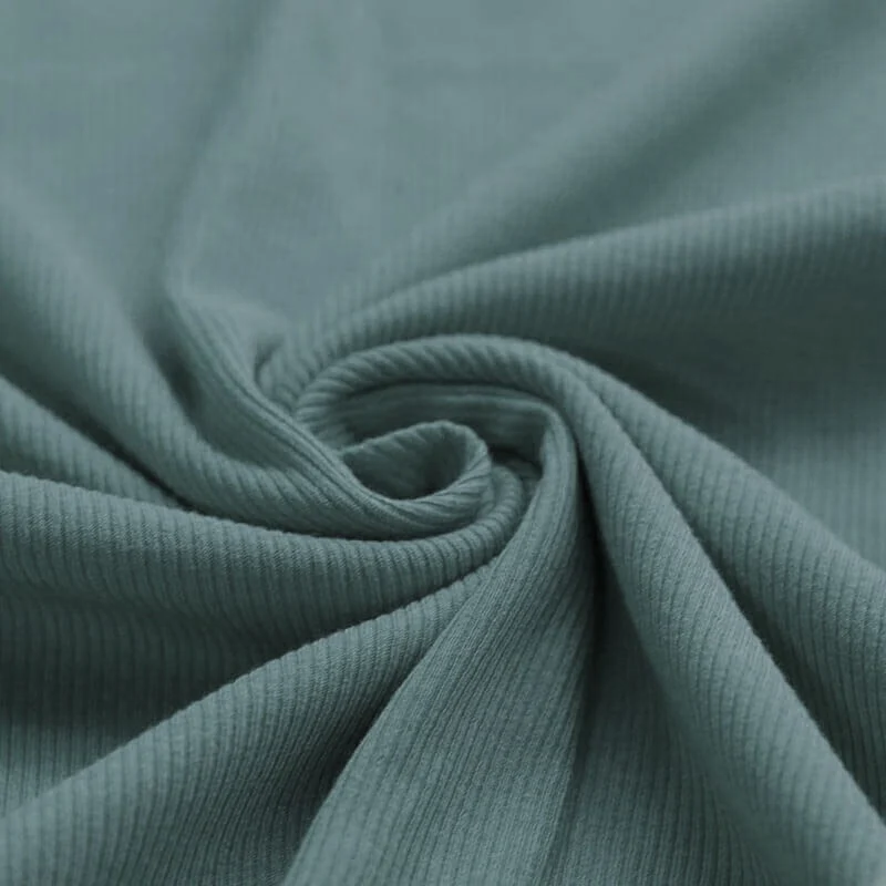 Rib Jersey "Altgrün”