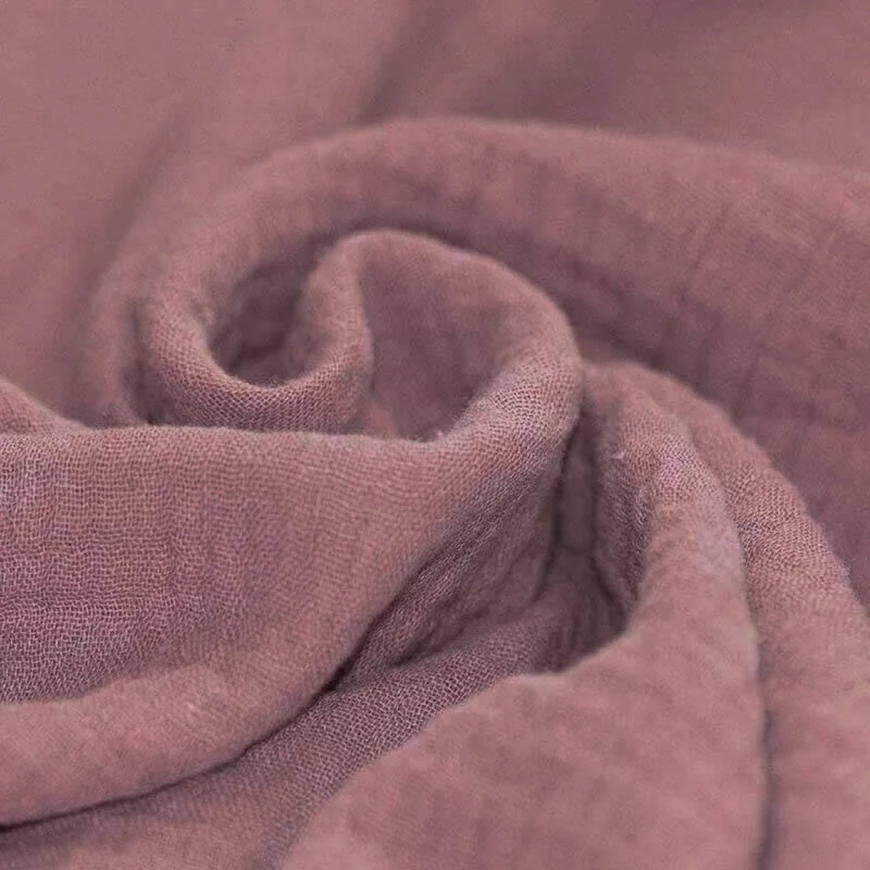 Musselin/Double Gauze “Altmauve”
