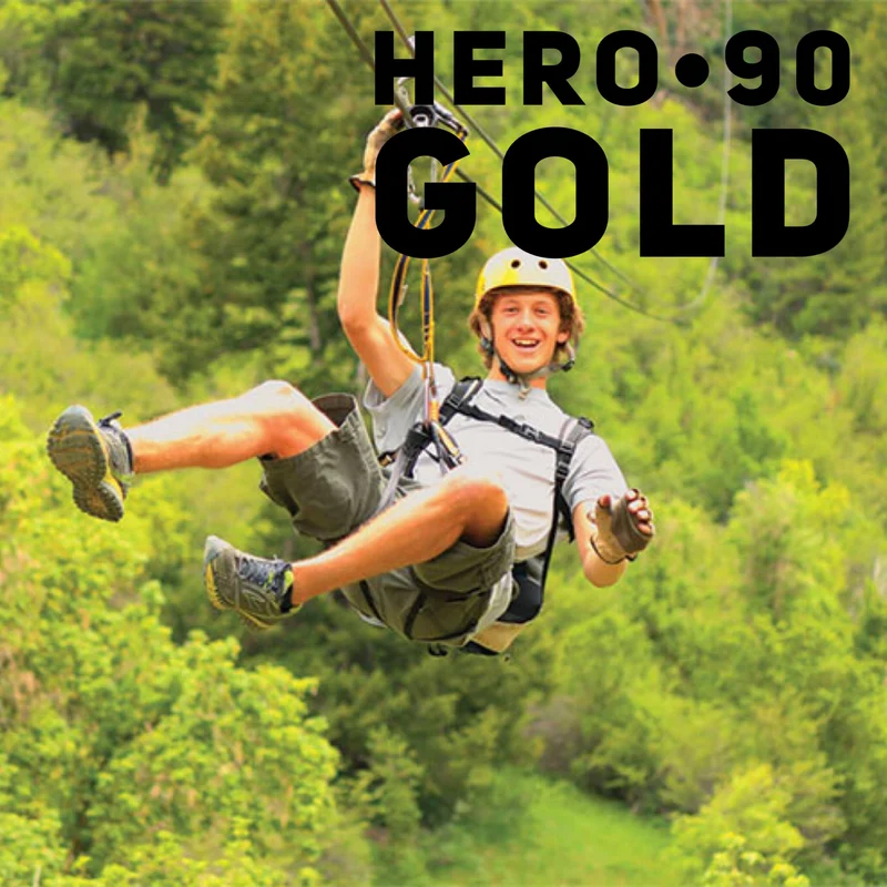 Zipline kit 90 m - Gold