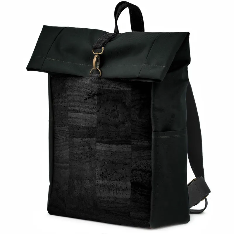 Kork-Rucksack Paco schwarz