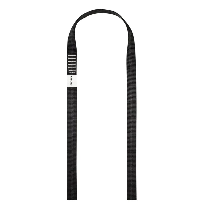 Edelrid X-Tube Bandschlinge, Schwarz, Umfang 200 cm